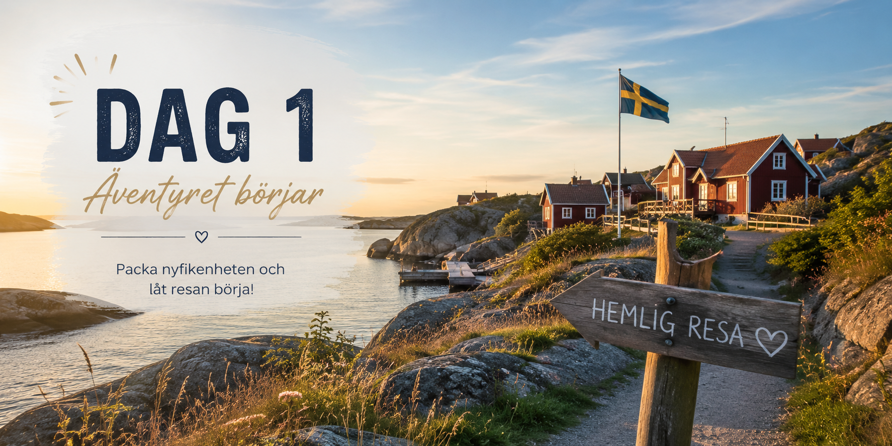NU BÖRJAR ÄVENTYRET